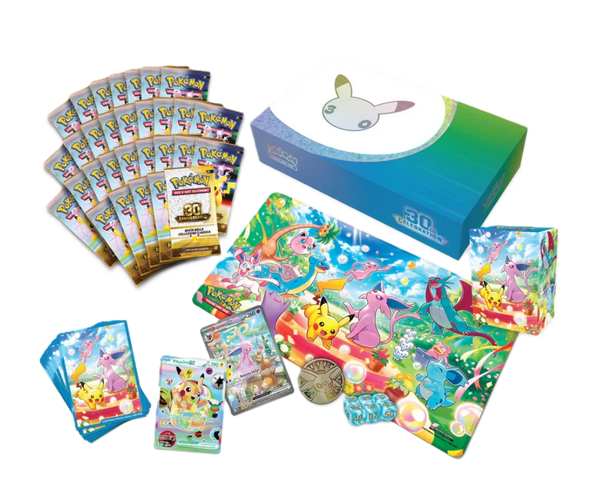 Pokémon 30° Anniversario — Collezione Ultra Premium Pikachu-ex e Espeon-ex
