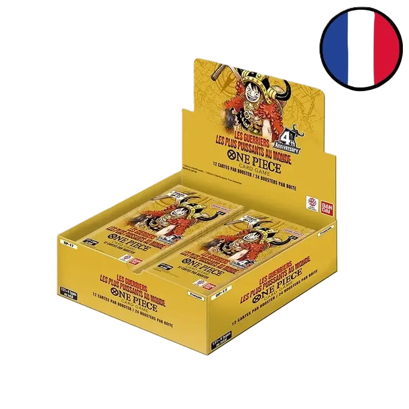 OP-17 The World's Strongest Warriors — Box 24 buste FR