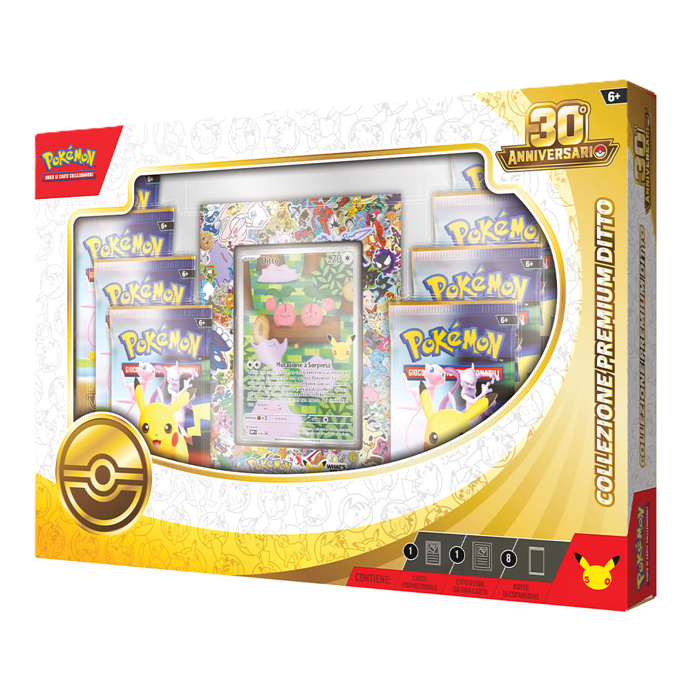 Pokémon 30° Anniversario — Collezione Premium Ditto